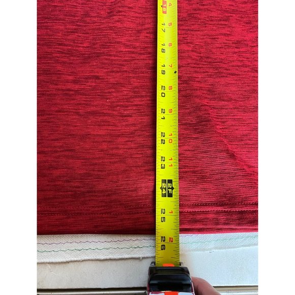 Callaway Men's Red Long Sleeve Pullover Size Large 1/4 Snap Button - Picture 6 of 6